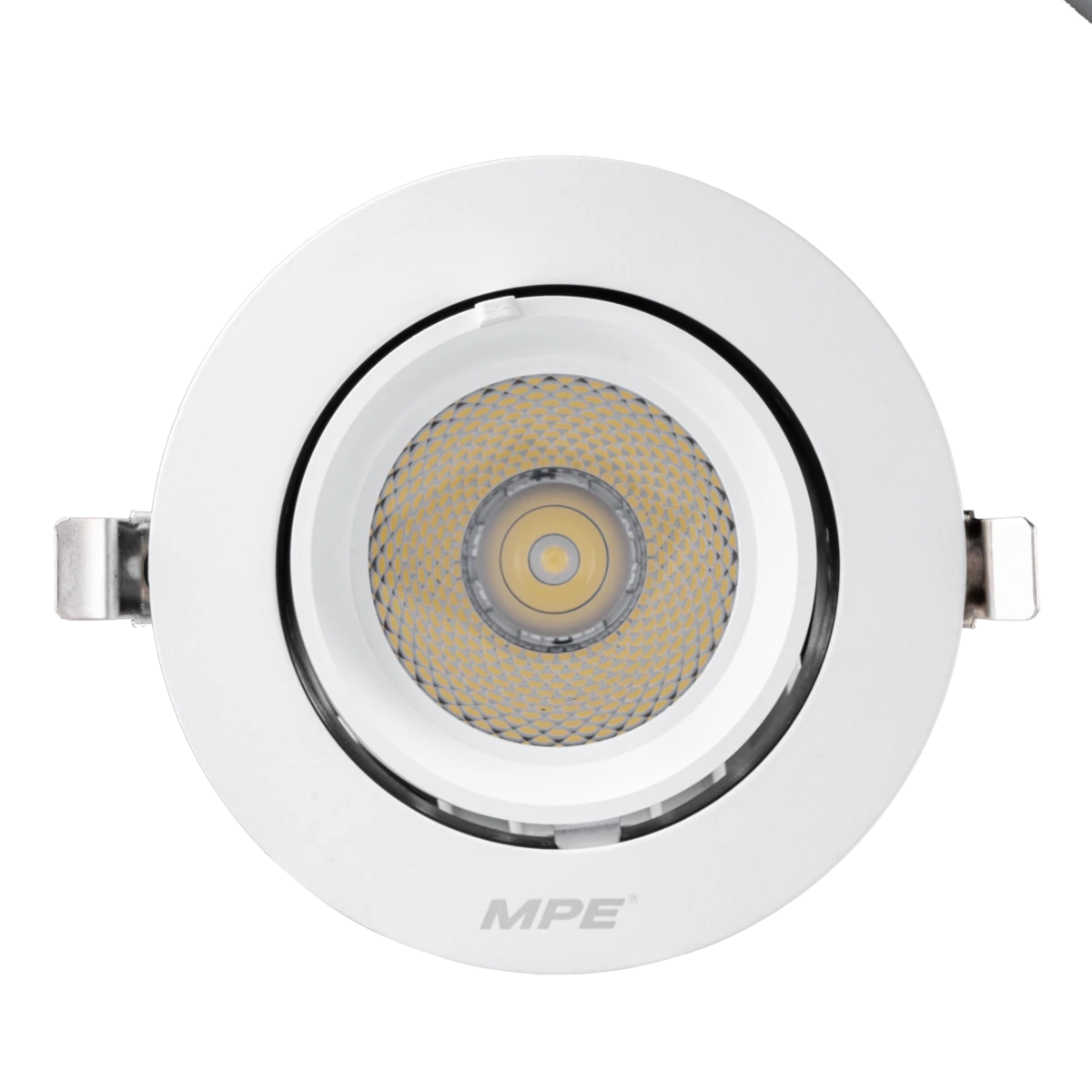 LED Downlight âm trần Chiếu điểm, Điều chỉnh hướng sáng 20W ánh sáng trung tính DLA-20N