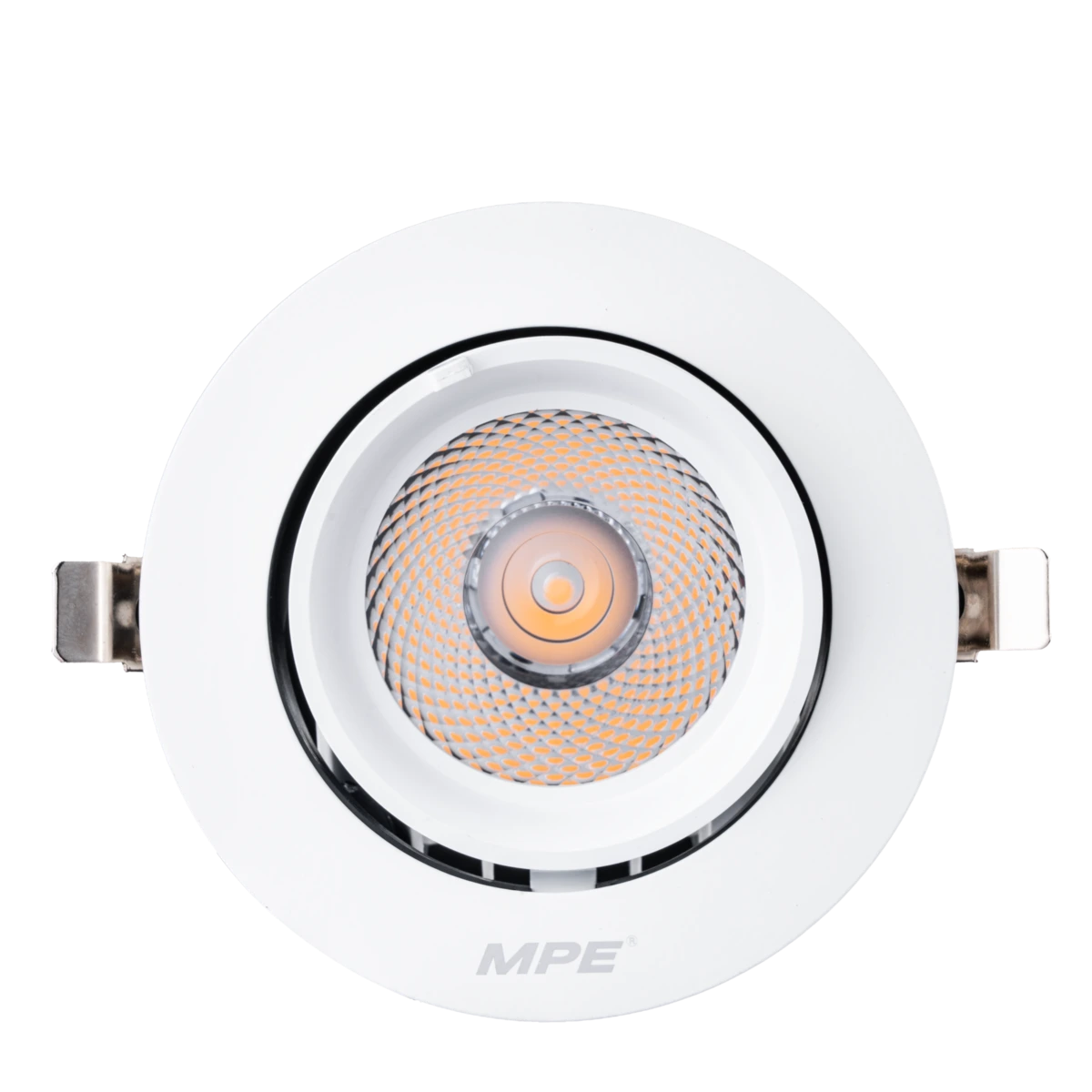 LED Downlight âm trần Chiếu điểm, Điều chỉnh hướng sáng 20W ánh sáng vàng DLA-20V