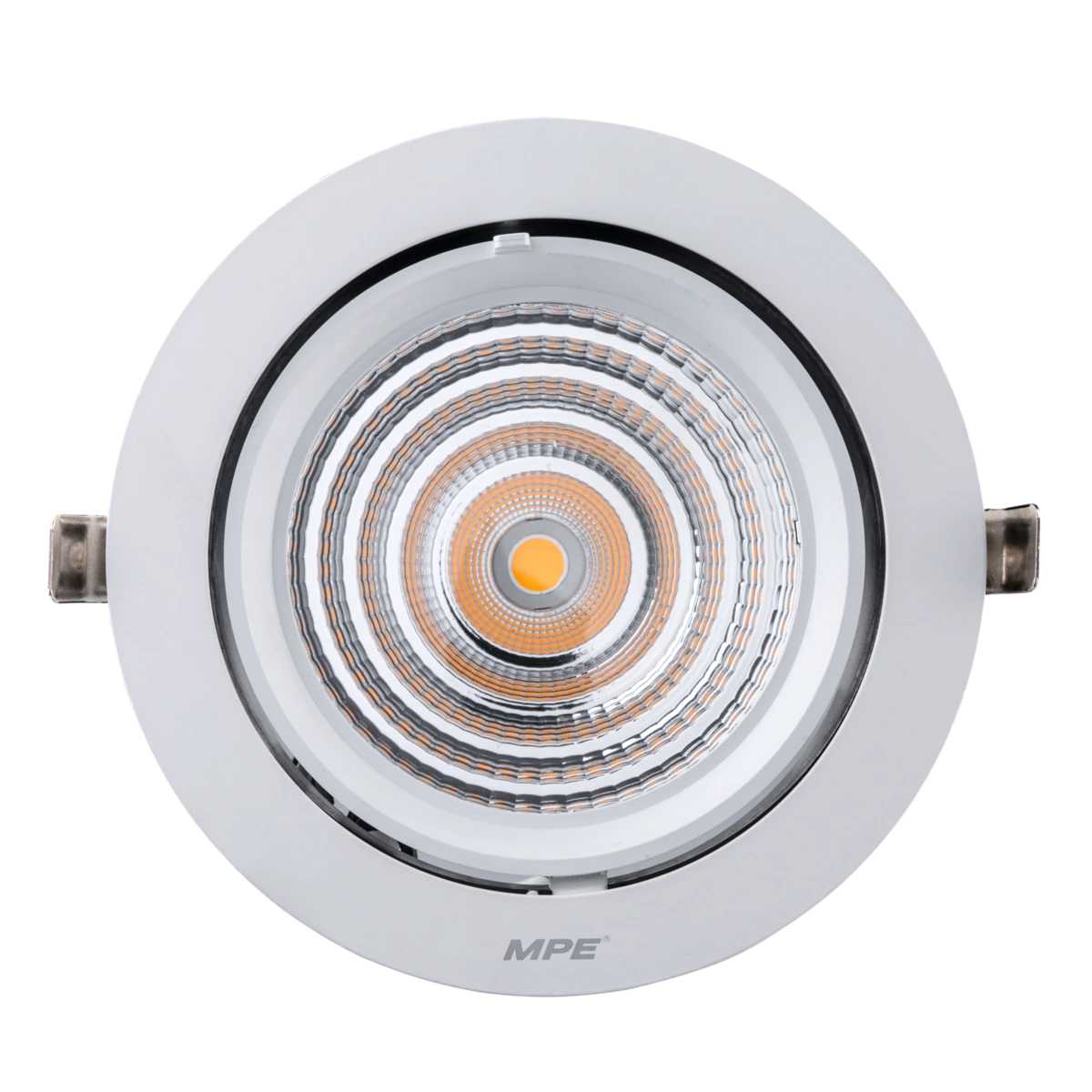 LED Downlight âm trần Chiếu điểm, Điều chỉnh hướng sáng 50W ánh sáng vàng DLA-50V