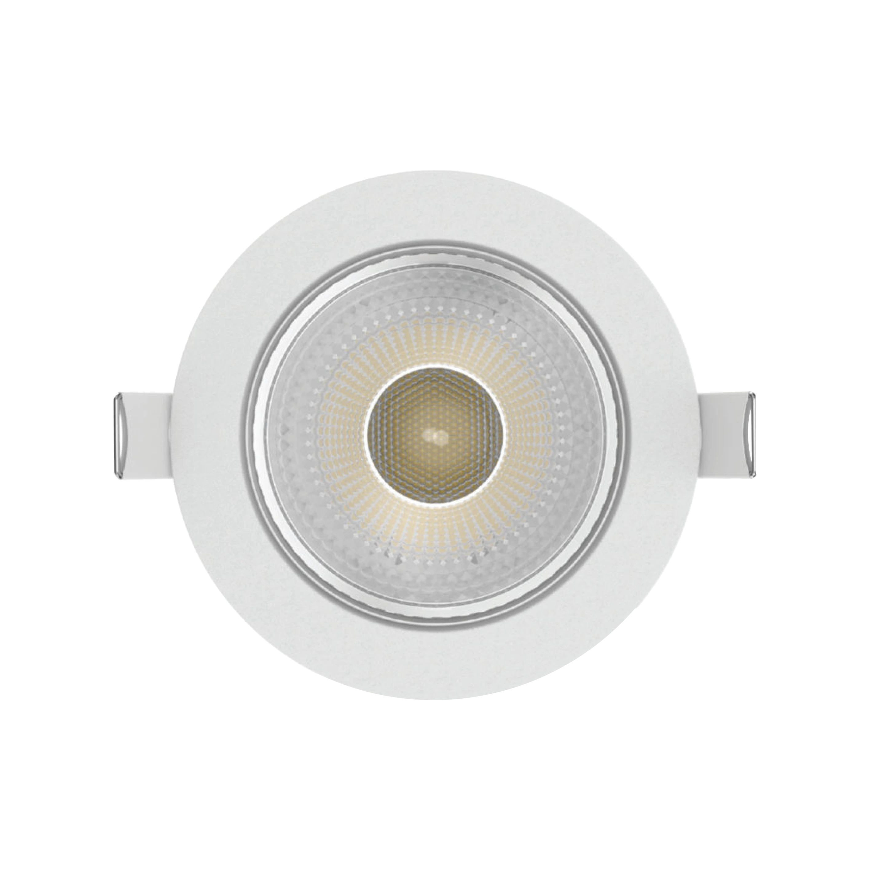 LED Downlight âm trần Chiếu điểm, Điều chỉnh hướng sáng, mặt tròn 7W 3 màu ánh sáng DLA2-7