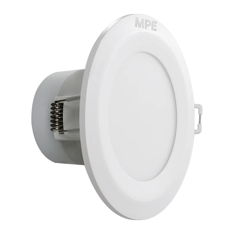 LED Downlight âm trần nhựa 6W - 3 chế độ màu DLC-6/3C