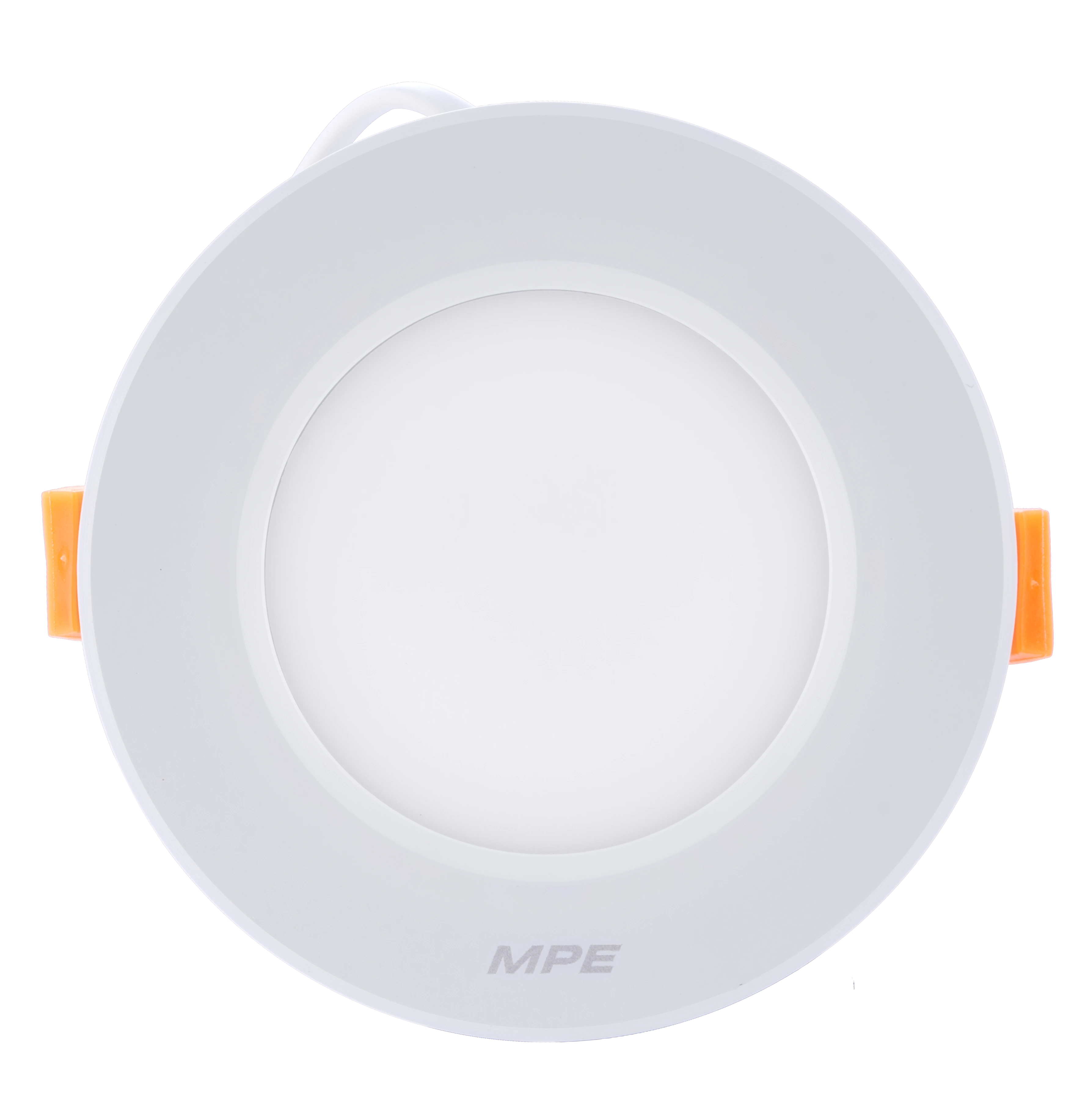 LED Downlight âm trần nhôm viền trắng 5W ánh sáng vàng DLT2-5V
