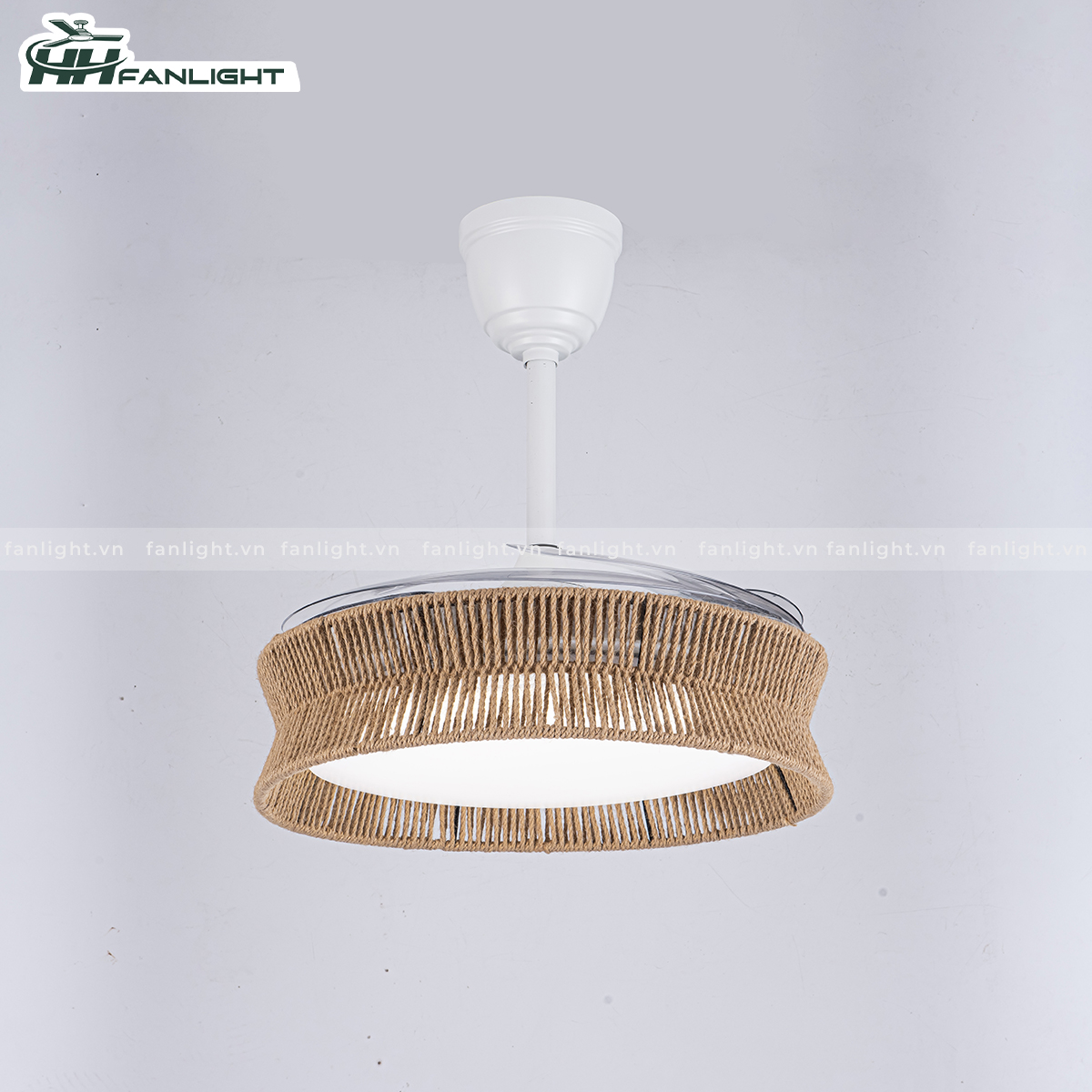 Quạt trần đèn giấu cánh FL HD-407
