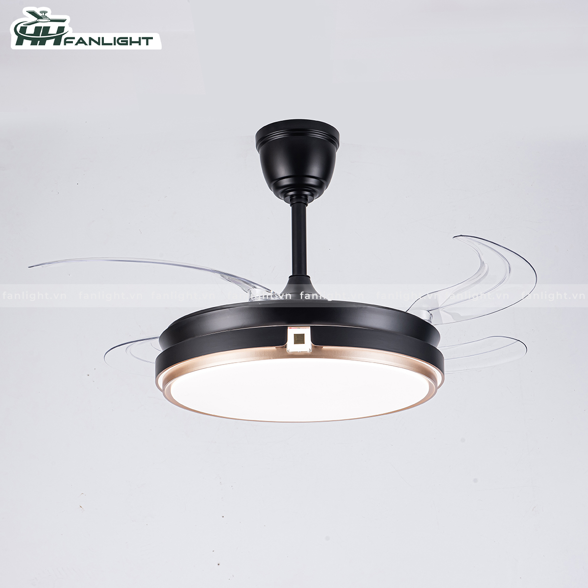 Quạt trần đèn giấu cánh FL HD-408