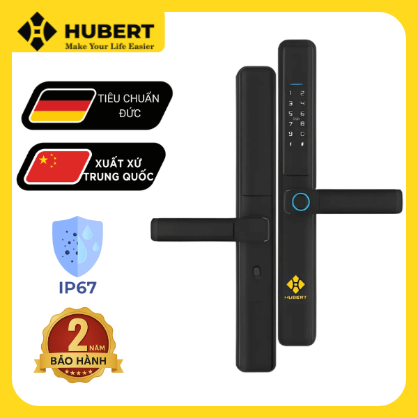 Khóa điện tử Hubert Series Classic HB CN21 BLACK