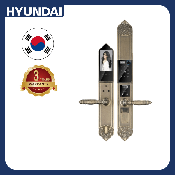 Khóa điện tử Huyndai Luxury HY-SLC8817 BRONZE
