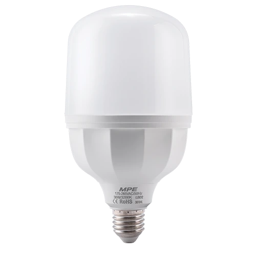 LED Bulb thân nhựa 30W ánh sáng vàng LBD2-30V