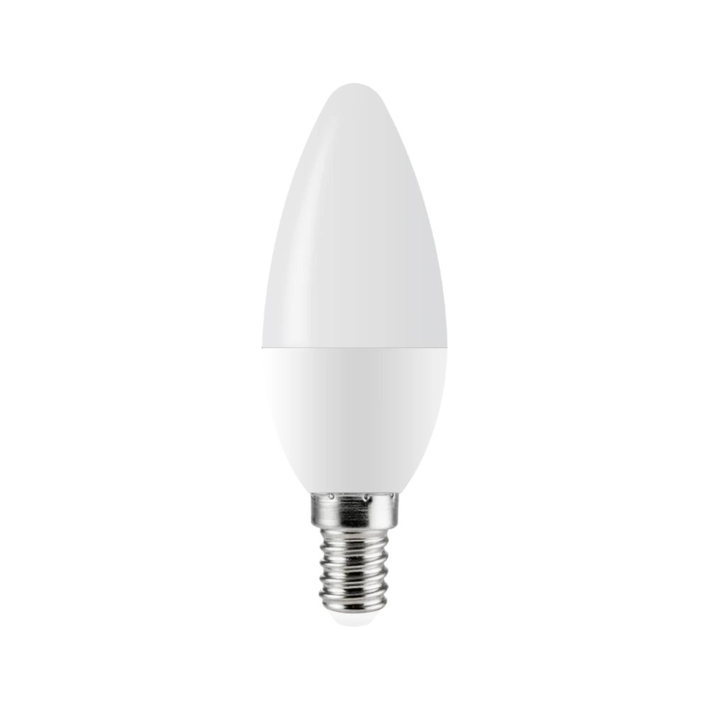 LED Nến thân nhựa 3W ánh sáng vàng LCD-3V
