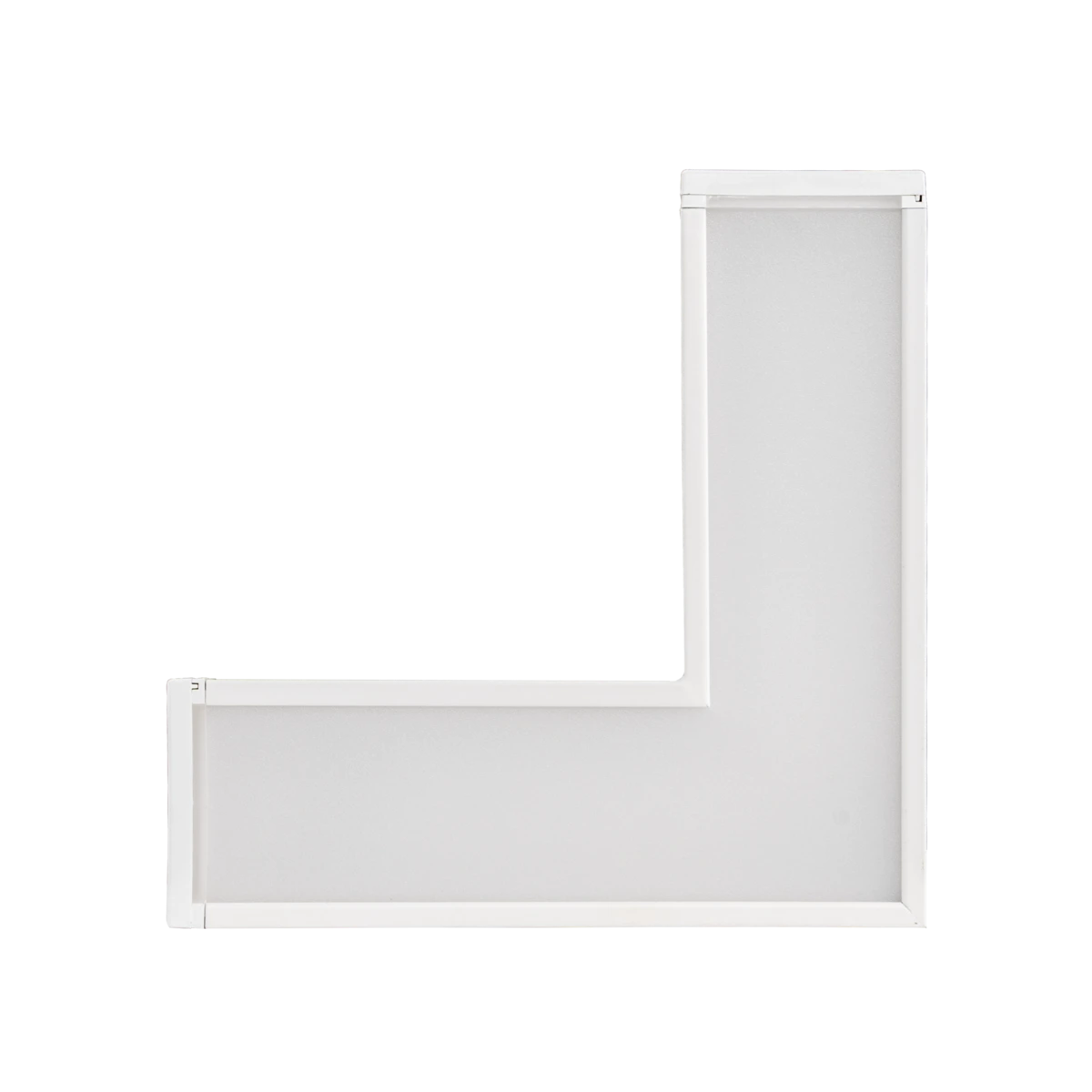 Phụ kiện thanh nối L thân màu trắng có đèn 8W ánh sáng trung tính dùng cho Seri LNC mã LLW-8N