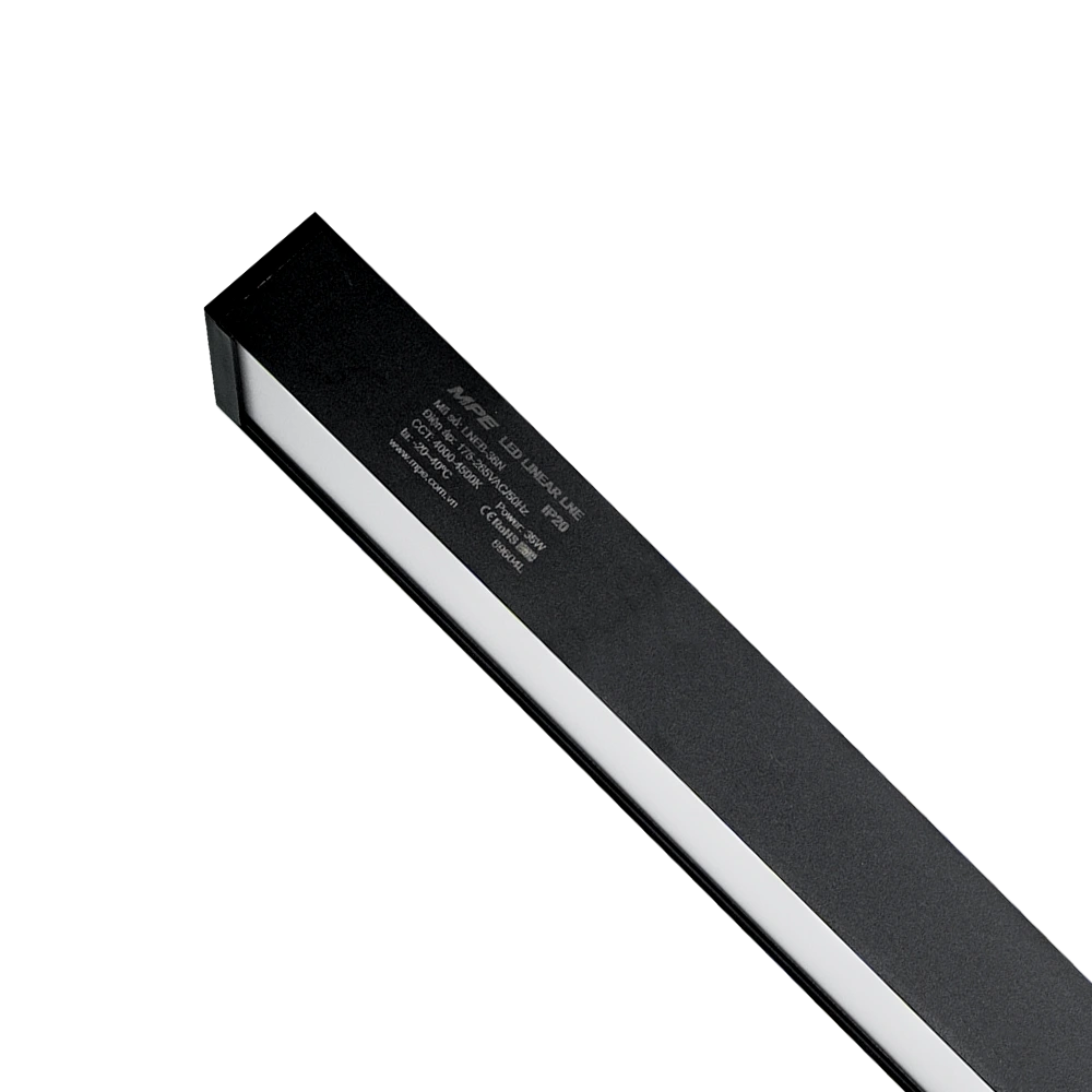 LED thanh thân đen 36W ánh sáng trung tính LNEB-36N