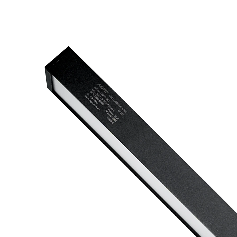LED thanh thân đen 36W ánh sáng trắng LNEB-36T
