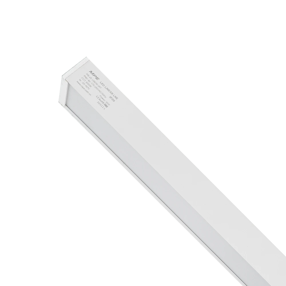 LED thanh thân trắng 36W ánh sáng trắng LNEW-36T
