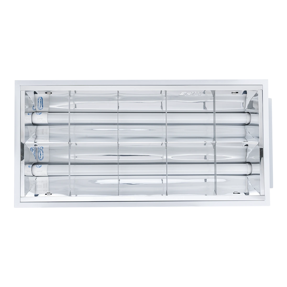 Bộ máng xương cá LED Tube thuỷ tinh 2 bóng 0.6m ánh sáng trắng MATL-210T