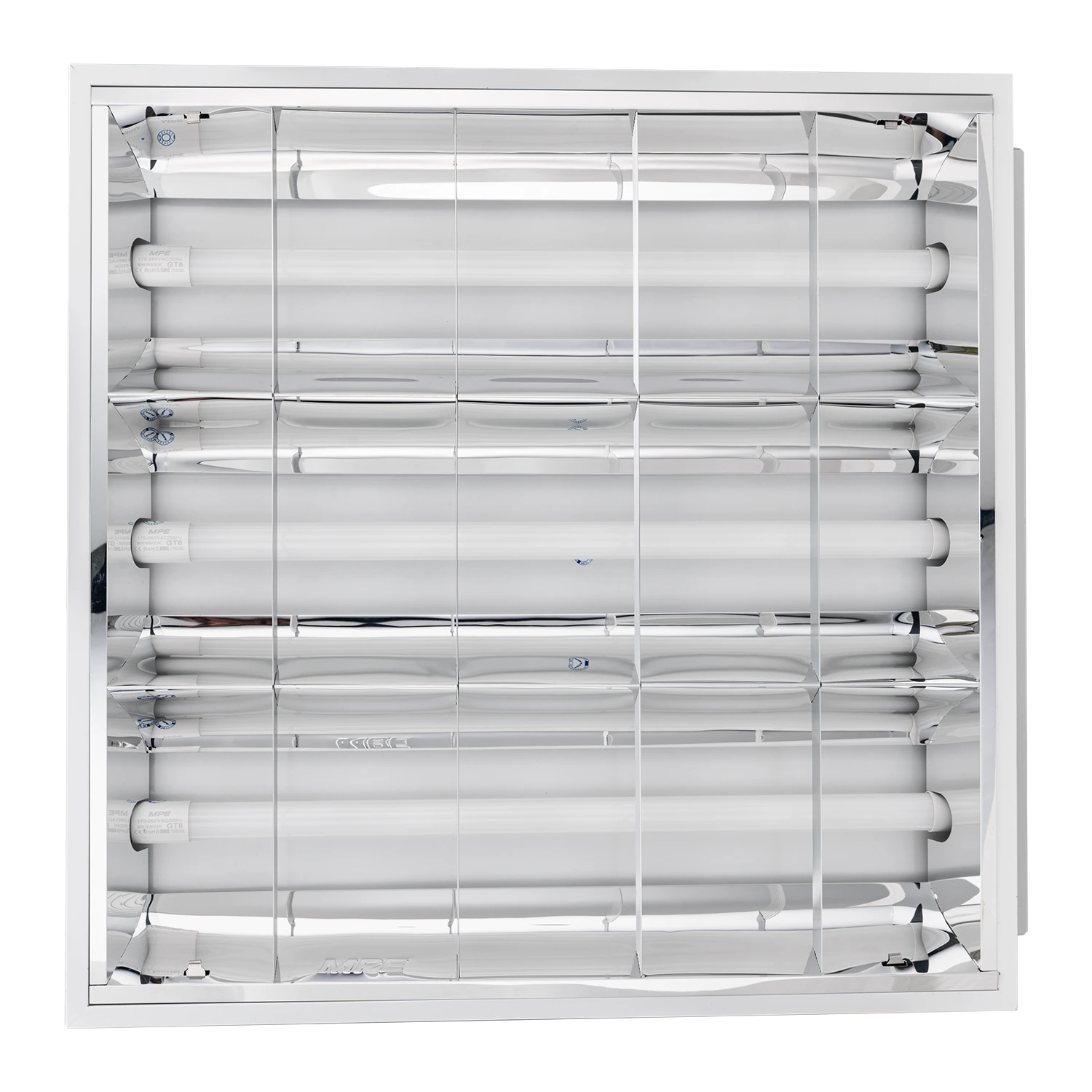 Bộ máng xương cá LED Tube thuỷ tinh 3 bóng 0.6m ánh sáng trắng MATL-310T