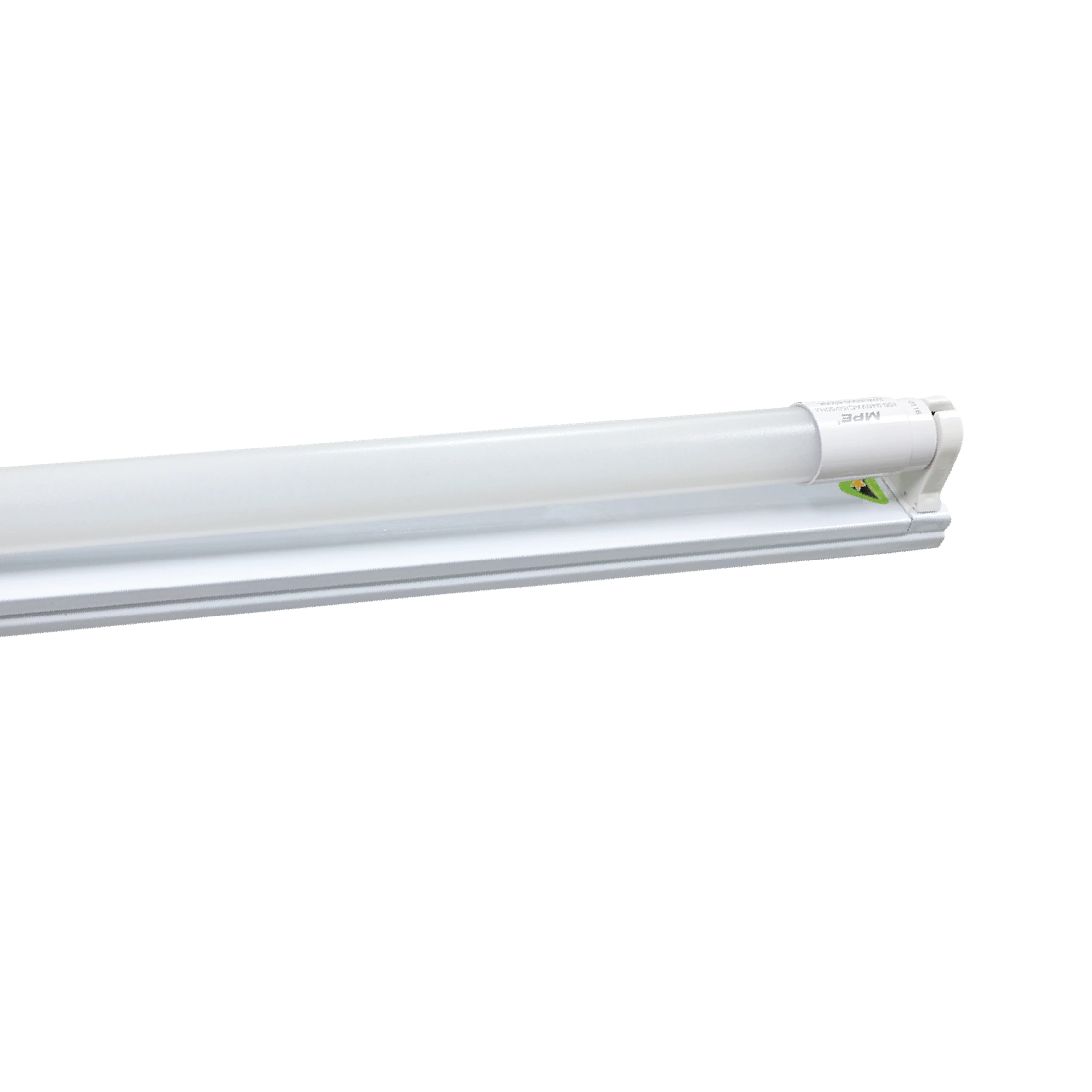 Bộ máng LED Tube thuỷ tinh 1x18W 1.2m ánh sáng trắng MGT8-120T