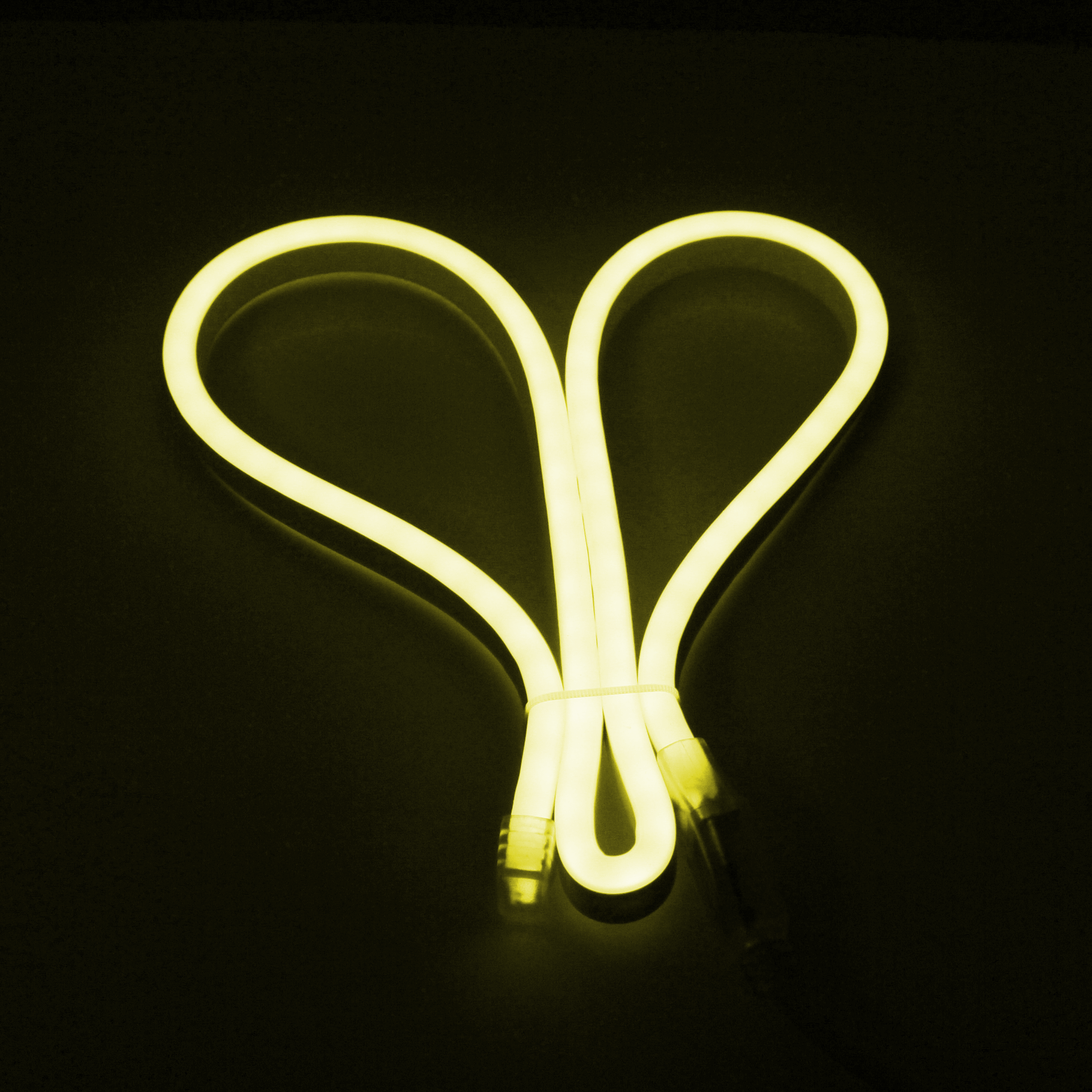 LED DÂY KIỂU NEON BẺ GÓC HAI CHIỀU ÁNH SÁNG VÀNG 6W/M (NEV01)