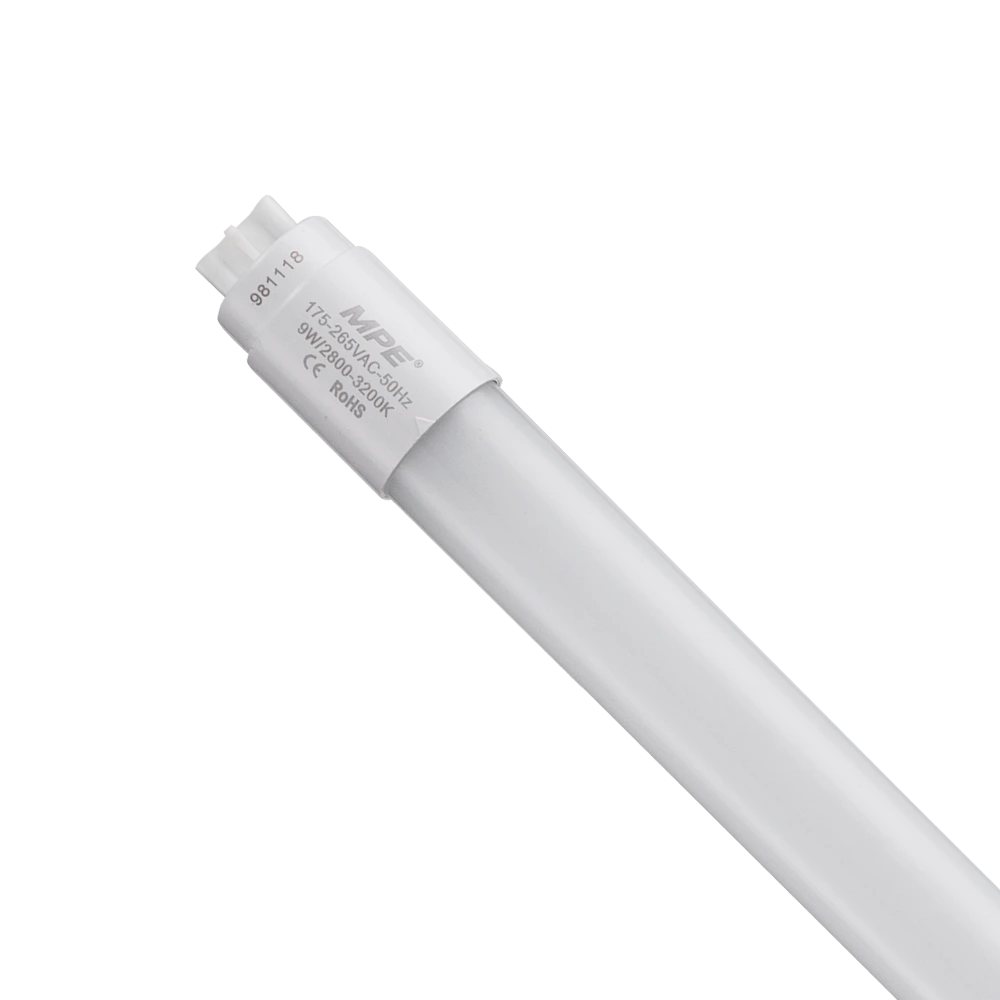 LED tube nhựa nano 0.6m 9W ánh sáng vàng NT8-60V
