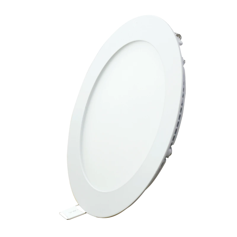 LED Panel âm trần nhôm, mặt tròn, điều chỉnh độ sáng 9W ánh sáng vàng RPL-9V/DIM