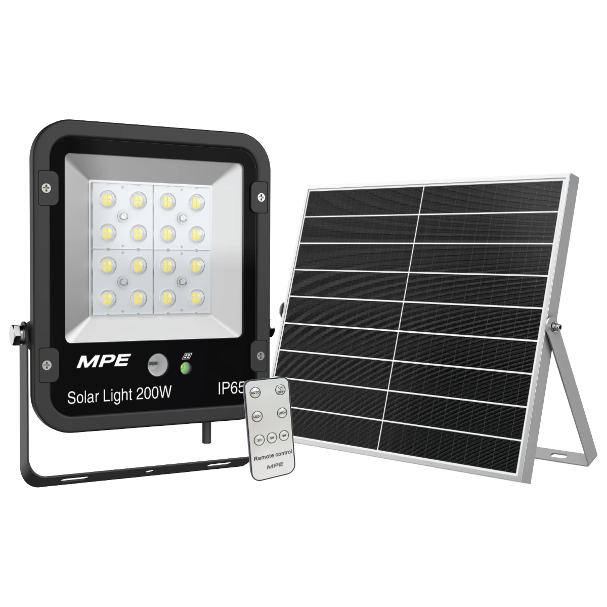 LED pha năng lượng mặt trời 200W ánh sáng vàng SFLD2-200V