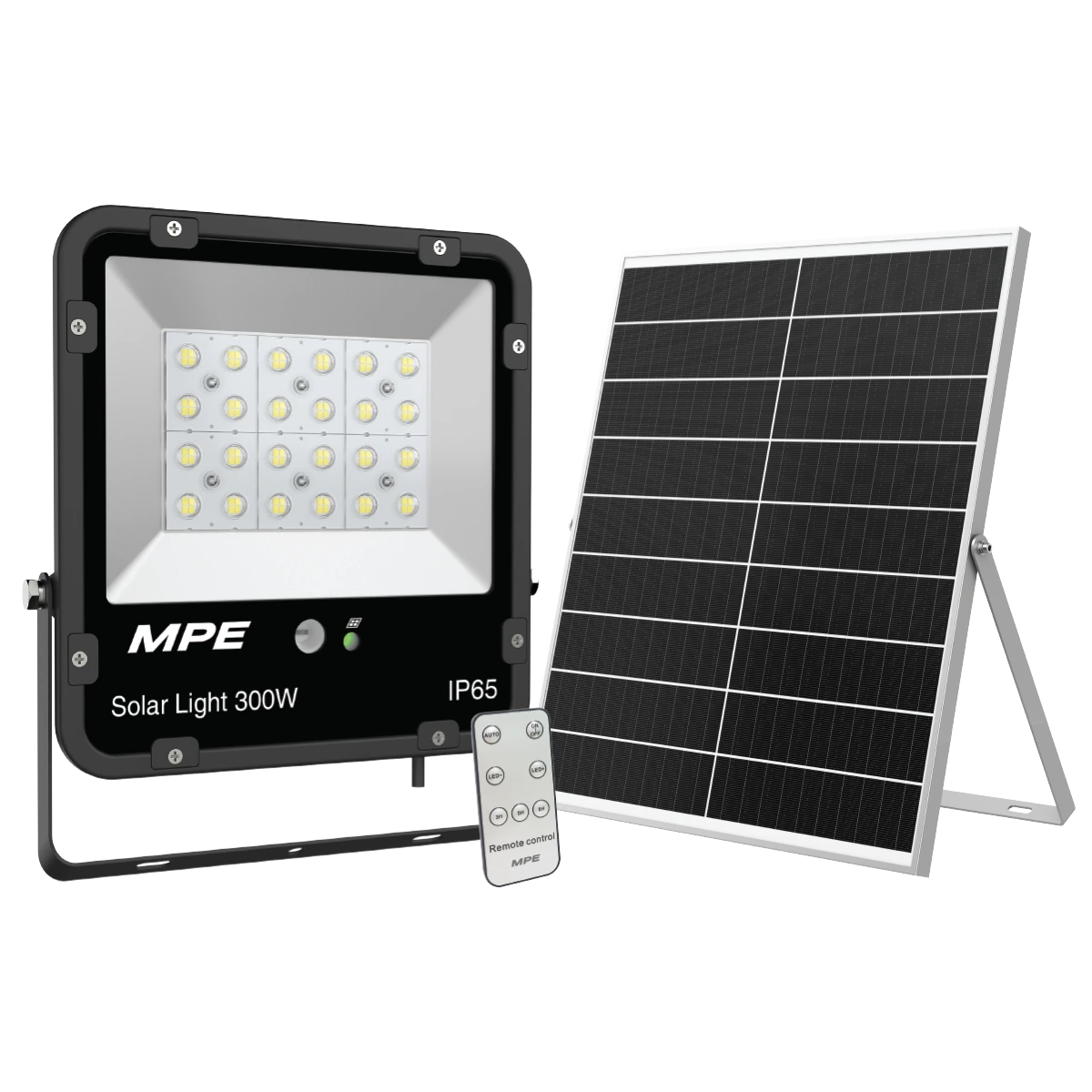 LED pha năng lượng mặt trời 300W ánh sáng vàng SFLD2-300V