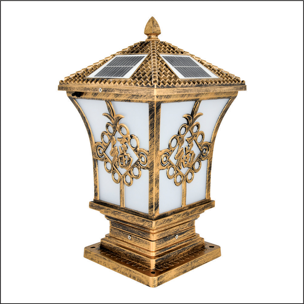 Đèn Trụ Cổng SOLAR - 36