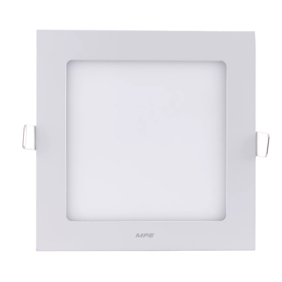 LED Panel âm trần nhôm mặt vuông 12W ánh sáng vàng SPL-12V