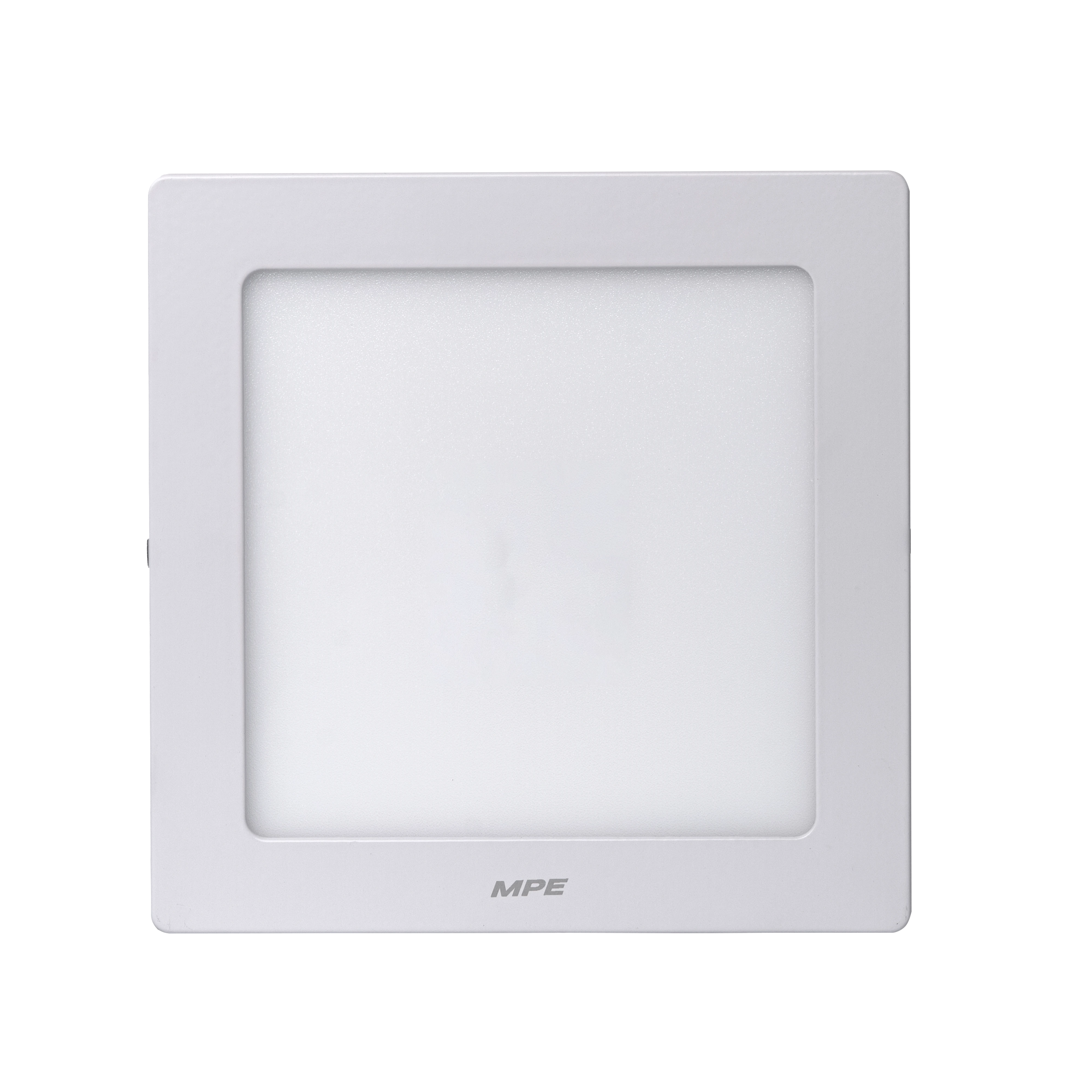 LED Panel ốp nổi nhôm, mặt vuông, điều chỉnh độ sáng 12W ánh sáng vàng SSPL-12V/DIM