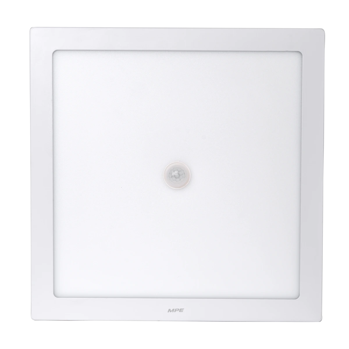 LED Panel ốp nổi nhôm, mặt vuông, cảm biến chuyển động 24W ánh sáng trắng SSPL-24T/MS