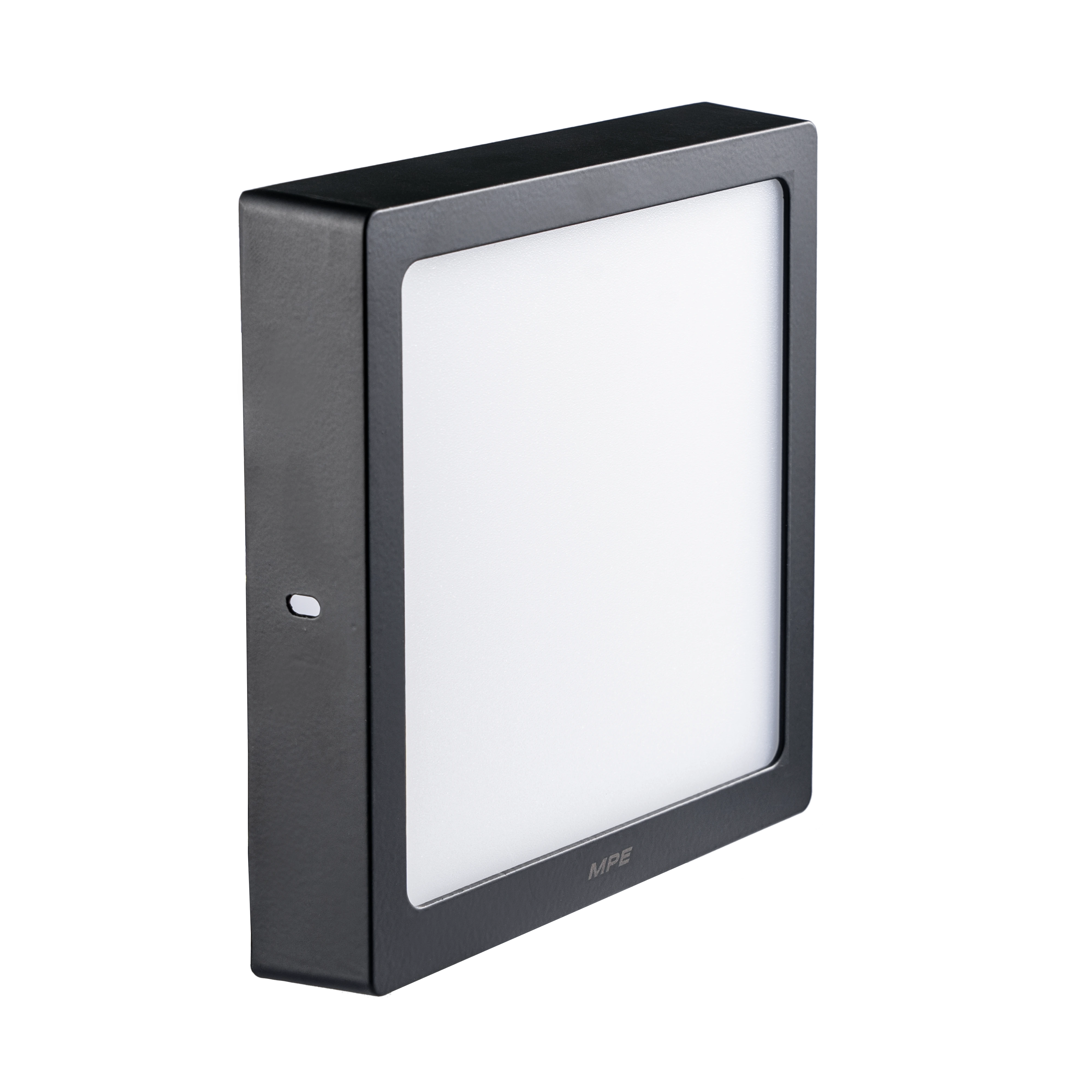 LED Panel ốp nổi nhựa đen, mặt vuông 24W - 3 chế độ màu SSPLB2-24/3C