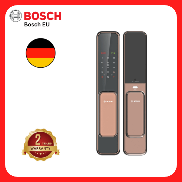 KHÓA CỬA ĐIỆN TỬ BOSCH EL600 AMBER GOLD