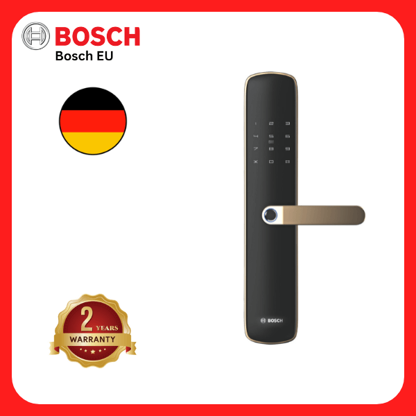 KHÓA CỬA ĐIỆN TỬ BOSCH ID60 AMBER GOLD