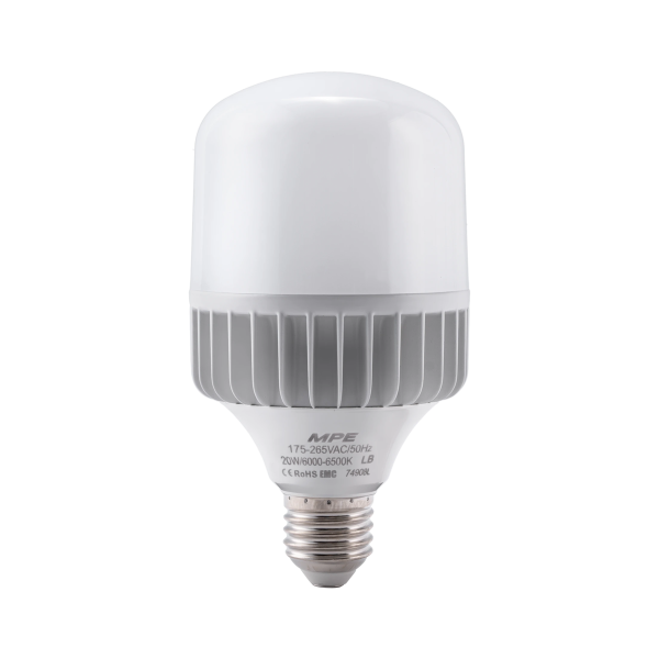 LED Bulb thân nhôm 60W ánh sáng trắng LBA-60T