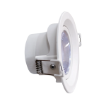 LED Downlight âm trần Chiếu điểm, Điều chỉnh hướng sáng, mặt tròn 9W ánh sáng vàng DLA2R-9V - Ảnh 3