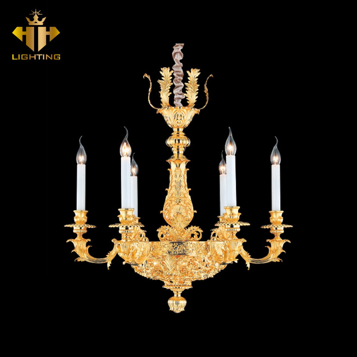 CD-381-1.jpg Đèn Chùm Đồng CD-381 - Ảnh 1