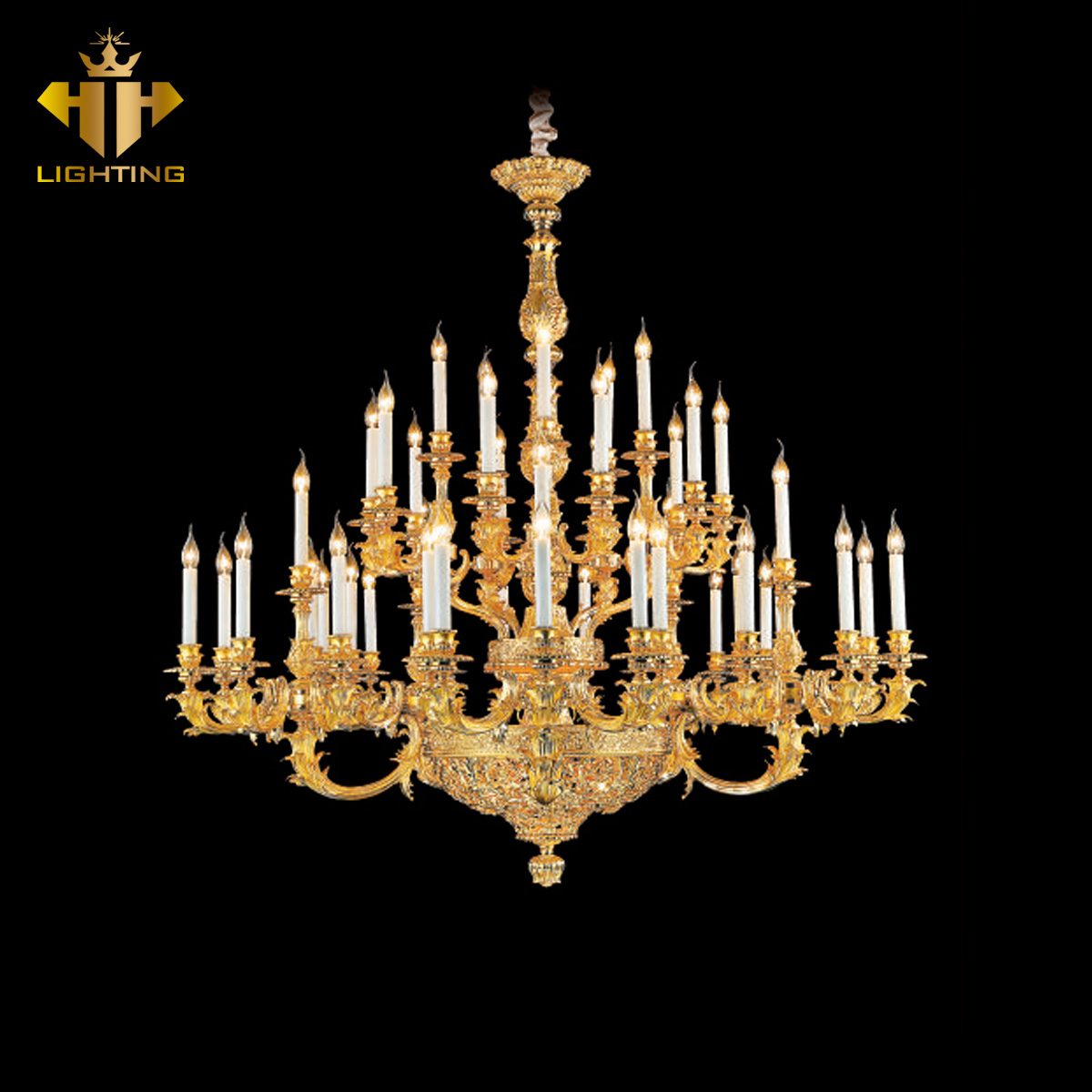 CD-385-1.jpg Đèn Chùm Đồng CD-385 - Ảnh 1