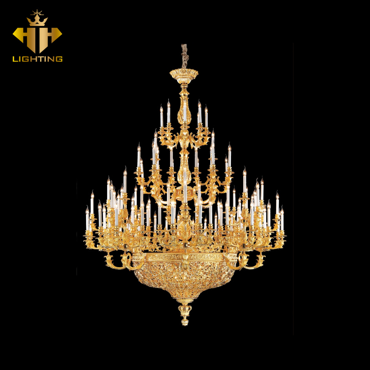 CD-388-1.jpg Đèn Chùm Đồng CD-388 - Ảnh 1