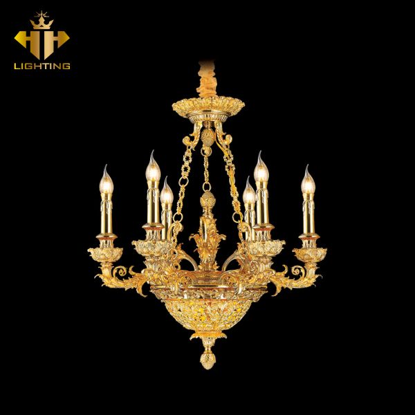 Đèn Chùm Đồng CD-391