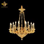 Đèn Chùm Đồng CD-393