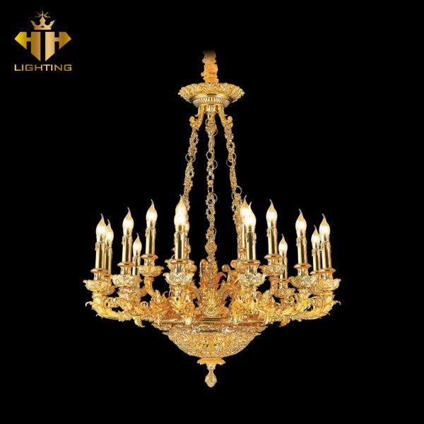 Đèn Chùm Đồng CD-393