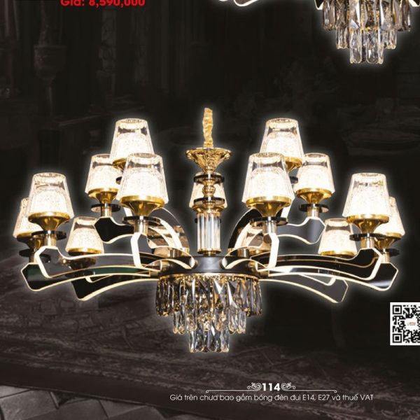 Đèn Thả Chùm Pha Lê CNQT-303