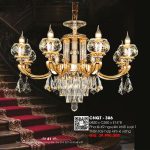 Đèn Chùm Xi Vàng 24K CNQT-386