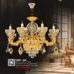 Đèn Chùm Xi Vàng 24K CNQT-426