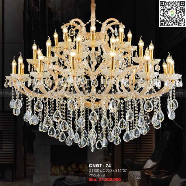 Đèn Chùm Pha Lê CNQT-74