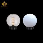 Cầu Thuỷ Tinh Trong/Đục - Đế Bằng E27 Ø230