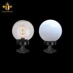 Cầu Thuỷ Tinh Trong/Đục - Đế Trụ E27 Ø230