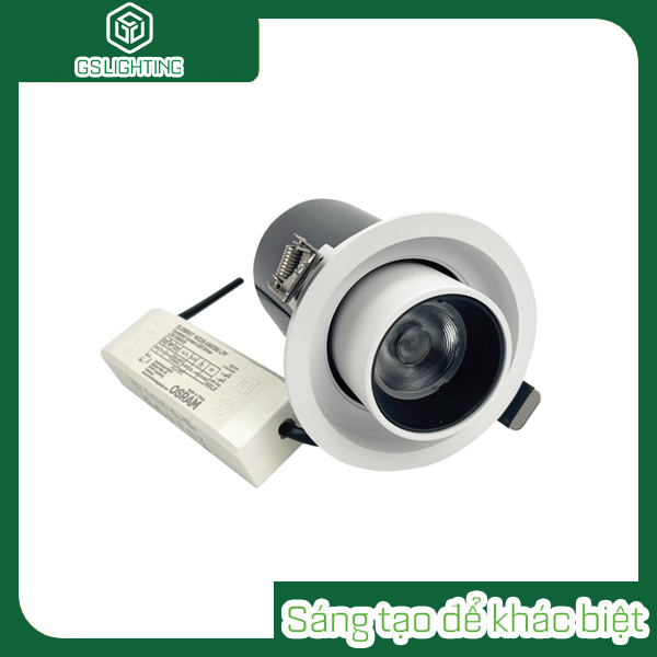 Đèn âm trần đơn rọi chỉnh hướng / GSATTT