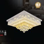Đèn Ốp Trần Pha Lê MO-1167-21