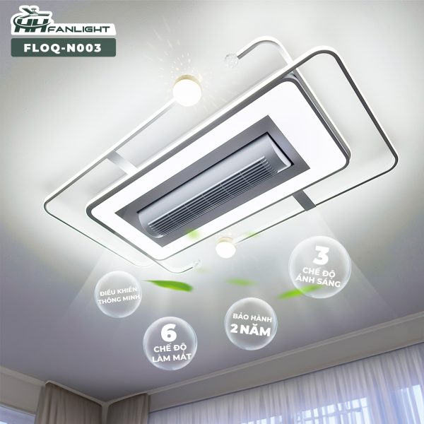 Đèn ốp quạt trang trí FLOQ-N003