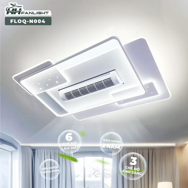 Đèn ốp quạt trang trí FLOQ-N004