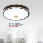 Đèn Ốp Trần Xi Đồng OD-728-23 400mm